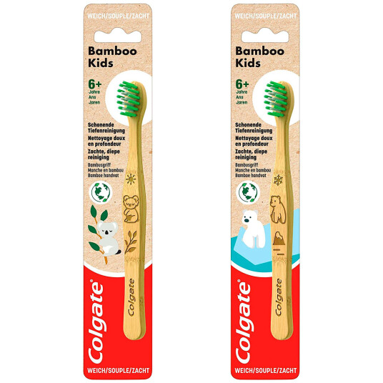 Colgate Bamboo Barnetannbørste for barn