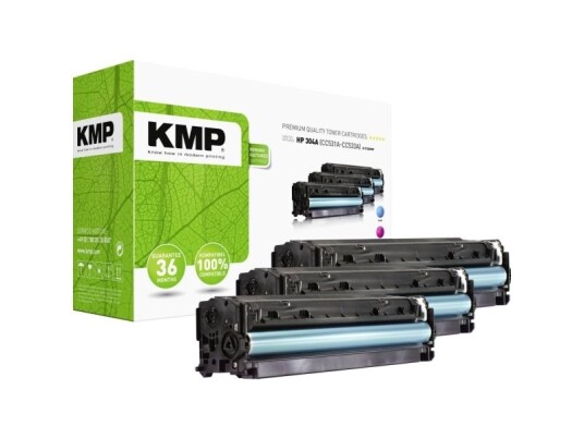 Kmp 1218,0030 Cyan Fiolblå Gult 3 Stykker