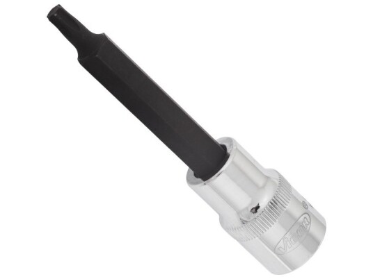 Vigor V2165 1/2" Torx Stikkontakt med 1 Hoder T30, 10 Cm Håndverktøy