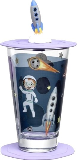 Leonardo Bambini Aventura Flerfarget Glass Kjegle 300 Ml 80 Mm 140 Mm