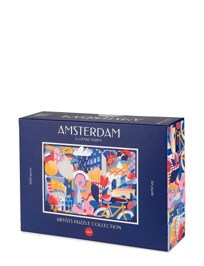 Balvi Puslespill Amsterdam 1000 Brikker Multi Patterned One Size Balvi Puslespill Amsterdam 1000 Brikker Multi Patterned One Size