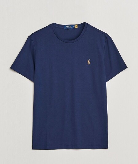 Ralph Lauren T-Shirt Ss Pima French Navy