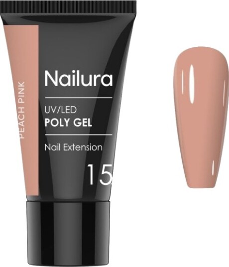 Nailura Poly Gel 15 – Peach Pink – 30 ml Nailura Poly Gel 15 – Peach Pink – 30 ml