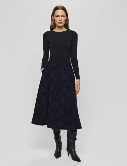 MSCH Copenhagen Mschbrantley Hw Skirt Navy L MSCH Copenhagen Mschbrantley Hw Skirt Navy L