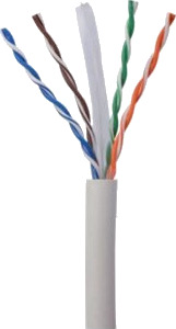 North Netværkskabel Cat6a Utp Hvid 50M Uden Stik North Netværkskabel Cat6a Utp Hvid 50M Uden Stik
