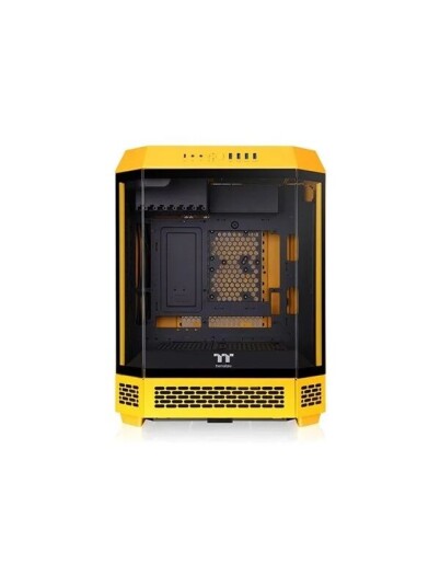 Thermaltake The Tower 600 Mid Tower Kabinett med Herdet Glass Gul