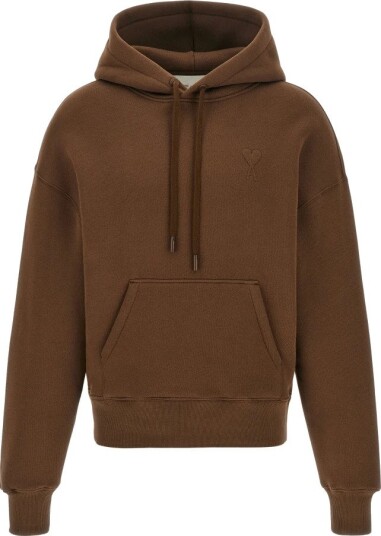 Ami Paris Dame Gensere & Hettegensere Brun S,