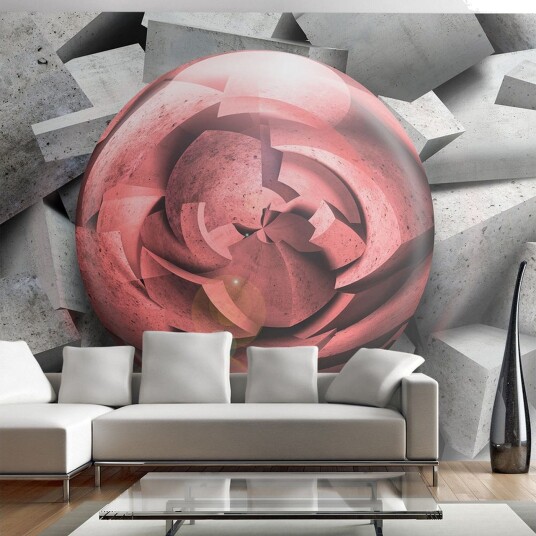 Fototapet Stone Rose 200x140 - Artgeist sp. z o. o.