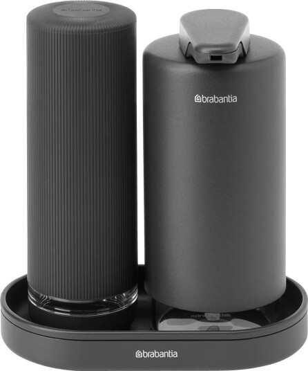 Brabantia SinkStyle såpepumpe/oppvaskdispenser sett Mineral Infinite Grey