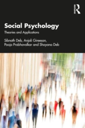 Social Psychology Av Sibnath (Rajiv Gandhi National Institute Of Youth Development India) Deb, Anjali Gireesan, Pooja Prabhavalkar, Shayana Deb