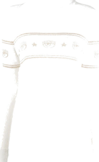 Chiara Ferragni Collection Dame Strikkevarer Beige M, Chiara Ferragni Collection Dame Strikkevarer Beige M,