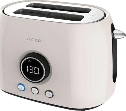 Cecotec Classic Toast 8000 Brødrister - 2 skiver, 800W - Beige