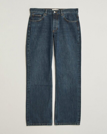 Jeanerica Arrow Straight Jeans Honey Mid Blue Jeanerica Arrow Straight Jeans Honey Mid Blue