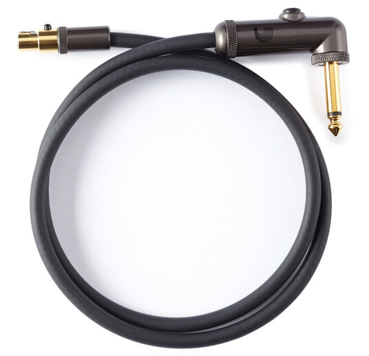D'Addario Pw-Wgra-02 Instrumentkabel For Trådløs Lommesender 75cm
