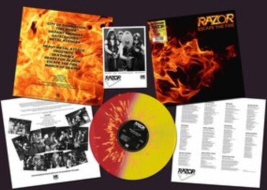 Razor Escape The Fire Uk Vinyl