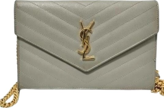 Yves Saint Laurent Vintage Dame Pre owned Grå ONE SIZE,