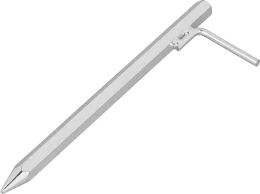 Teltplugg ProPlus 30 cm galvanisert stål L-krok
