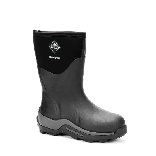Støvler Muckboot Arctic Sport Mid Black Støvler Muckboot Arctic Sport Mid Black
