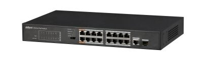 Dahua Technology Pfs3117-16Et-135, Uhåndtert, L2, Fast Ethernet (10/100), Full Tosidig, Strøm Over Ethernet (Poe)