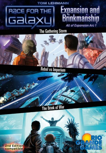 Race for the Galaxy: Expansion and Brinkmanship - Brettspill fra Outland Race for the Galaxy: Expansion and Brinkmanship - Brettspill fra Outland