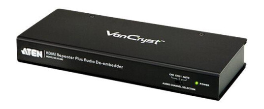 Aten VC880 HDMI Repeater med Lyd-De-embedder for Videotilbehør