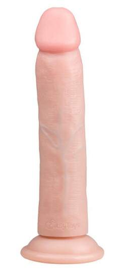 EasyToys Collection Easytoys Realistic Slim Dildo Med Sugekopp 205 Cm