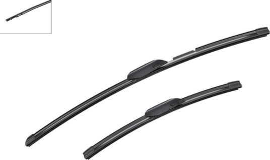 Bosch Aerotwin Flatblade Viskerblade Sæt A818s Bosch Aerotwin Flatblade Viskerblade Sæt A818s