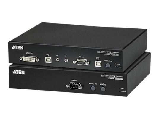 Aten Ce 680 Local And Remote Units - Kvm / Lyd / Seriell / Usb-Svitsj - Usb - Opp Til 600 M - 1310 Nm / 1550 Nm