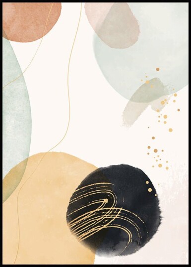 Abstract Shapes and Colors Plakat Plakat / 100x150cm