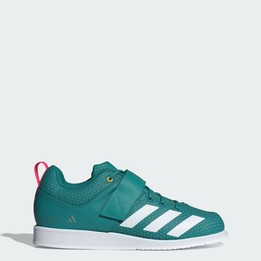 Adidas Powerlift 5 Sko Blå Hvit Pure Teal/White 47 1/3