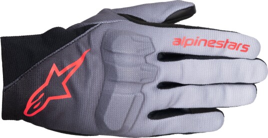 MC-hansker Alpinestars Reef V2 Dame Grå/Svart/Rosa Fluo L