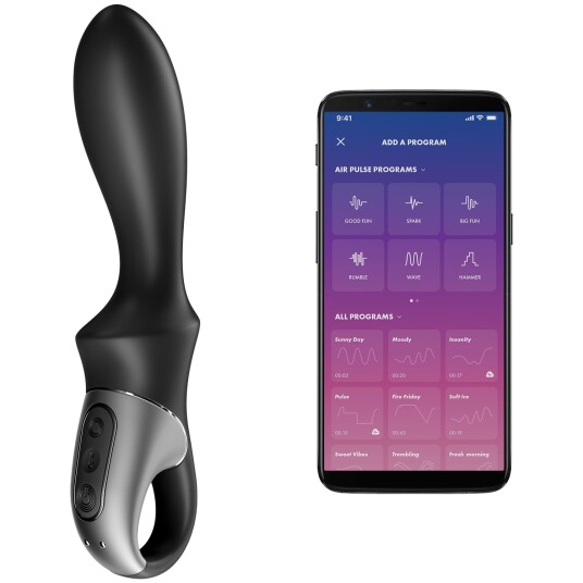 Satisfyer Heat Climax Analvibrator - Svart Satisfyer Heat Climax Analvibrator - Svart