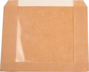 Rudepose 210X215 Mm 140 Mm Rude Pe Belagt Brun,250 Stk/Krt