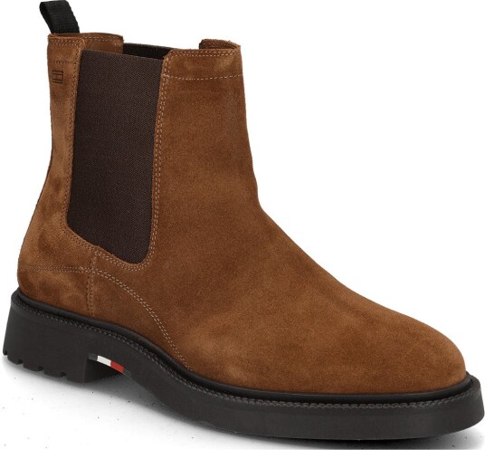 Tommy Hilfiger Corporate Casual Suede Chelsea COCONUT GROVE 46