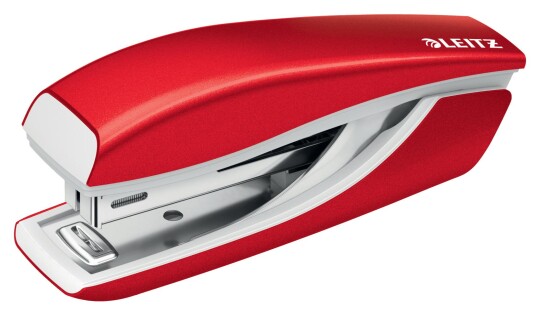 LEITZ Stiftemaskin Leitz WOW Mini 10 ark Rød