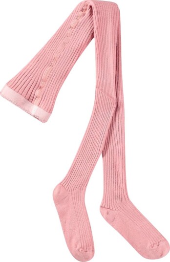 Molo Rib Tights VINTAGE ROSE 122/128 Molo Rib Tights VINTAGE ROSE 122/128