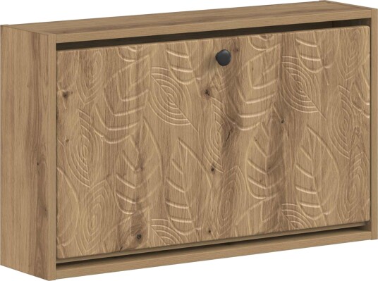 vidaXL Vegghengt skoskap DELFT 71 x 17 x 43 cm Konstruert tre