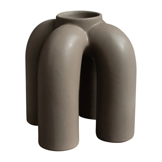 DBKD Rope Telysholder 14x14 cm Dust DBKD Rope Telysholder 14x14 cm Dust