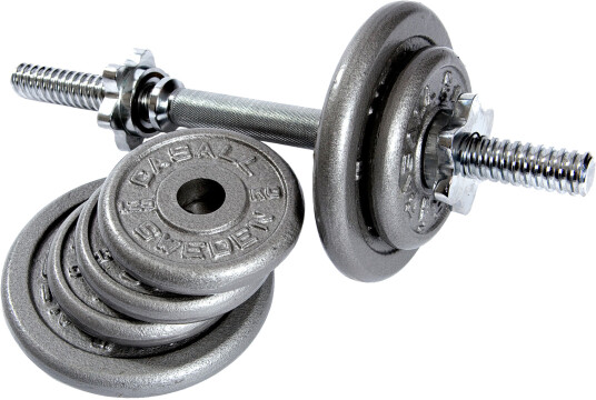 Casall Dumbbell Set 9kg Silver 9kg Casall Dumbbell Set 9kg Silver 9kg