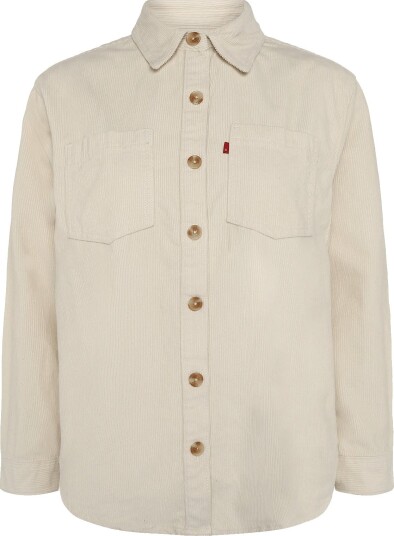 Levi"s® Iris Overshirt Egret   WHITES   XS