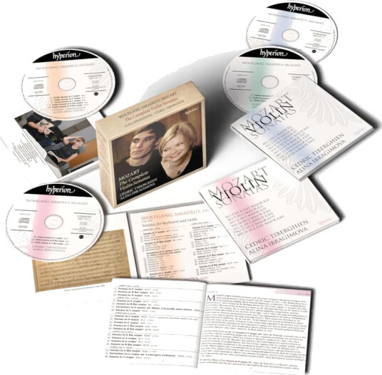 Alina Ibragimova, Cédric Tiberghien Mozart: The Complete Violin Sonatas CD