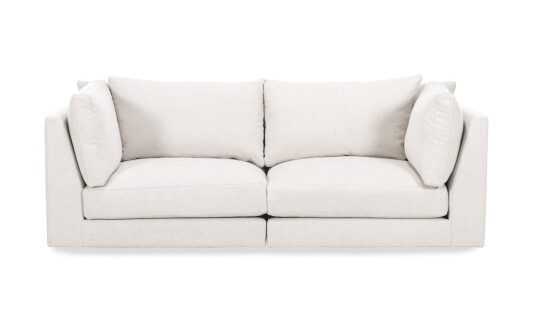 Soffadirekt LYON 3 seters sofa Modulsofa Hvit