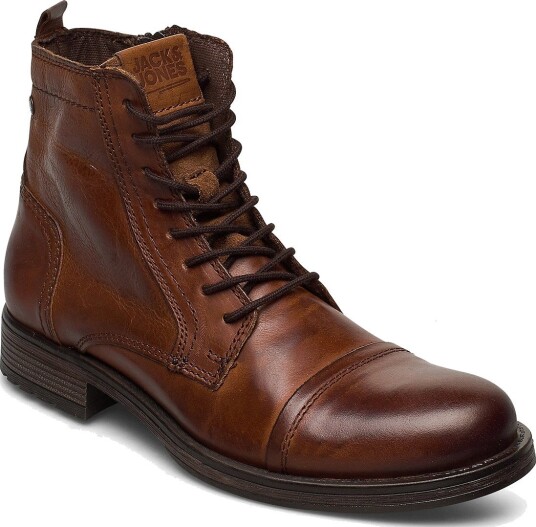 Jack & Jones Jfwrussel Leather Cognac 19 Ln COGNAC 45