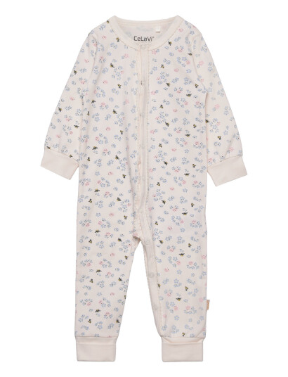 CeLaVi Nightsuit W. Aop - Multi/patterned - 56-62
