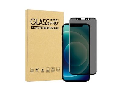 iiglo  iPhone 12 3D Privacy Skjermbeskytter