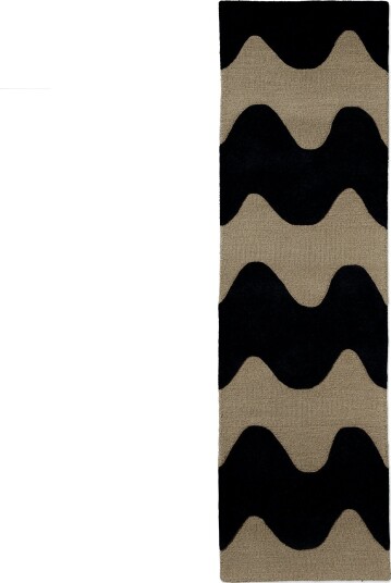 Lokki Ullteppe 70x245 cm Sort
