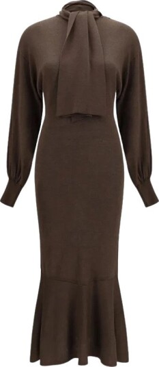 Jacquemus, Dame, Kjoler, Brun, S,