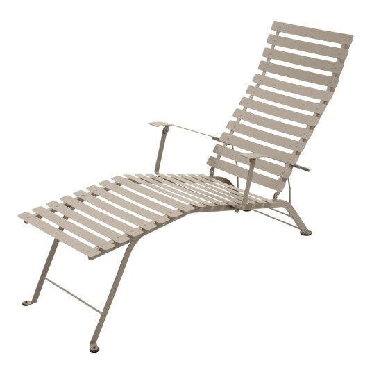 Fermob Bistro Chaise Lounge Nutmeg 14