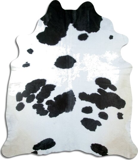 Kuskinn Svart/hvit 1430 Størrelse: 240 x 210 cm