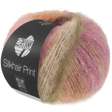 Lana Grossa Silkhair Print 434